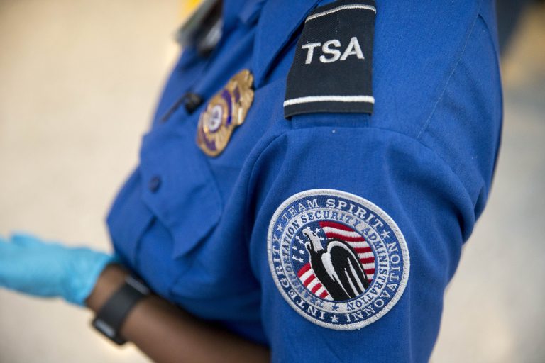 a close up of a police officer's uniform