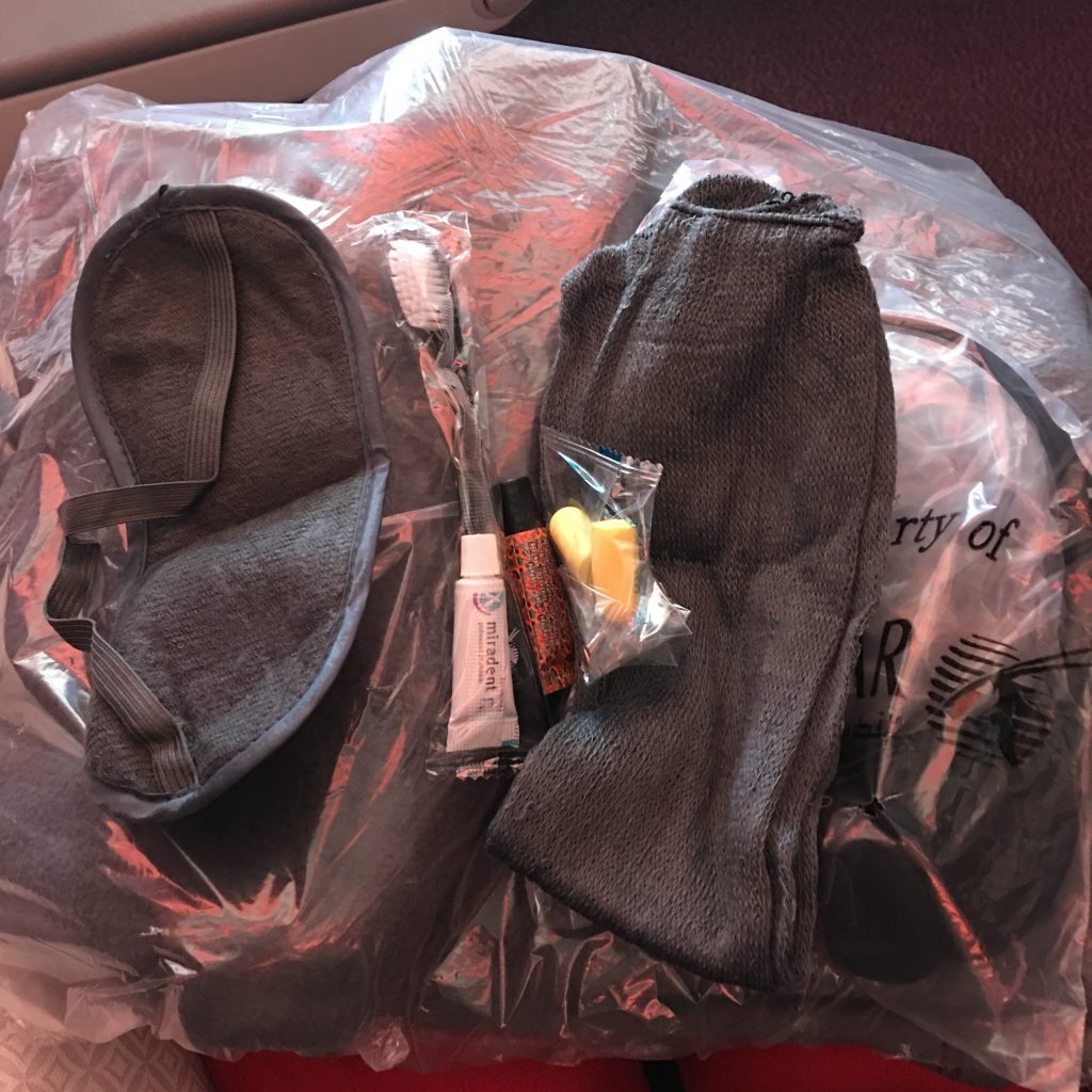 a pair of socks and a pair of socks on a plastic bag
