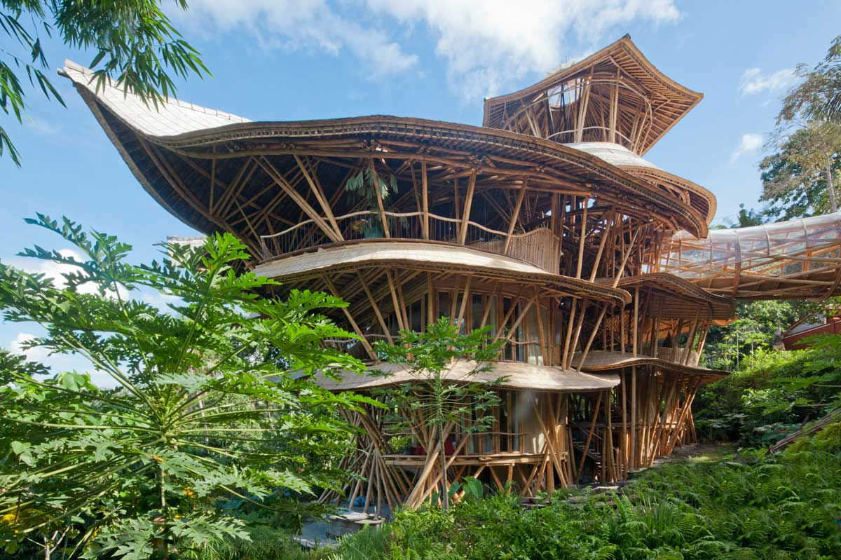 The Best Villa in Bali - Tour a 7 Story Bamboo Mansion