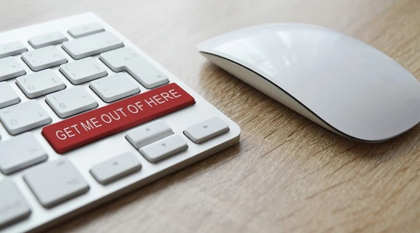 a keyboard and mouse on a desk