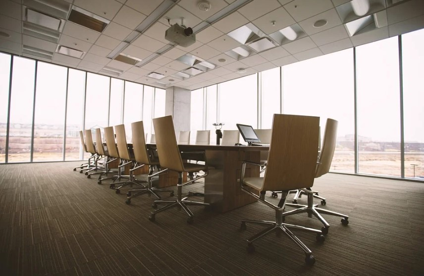 empty conference room-office