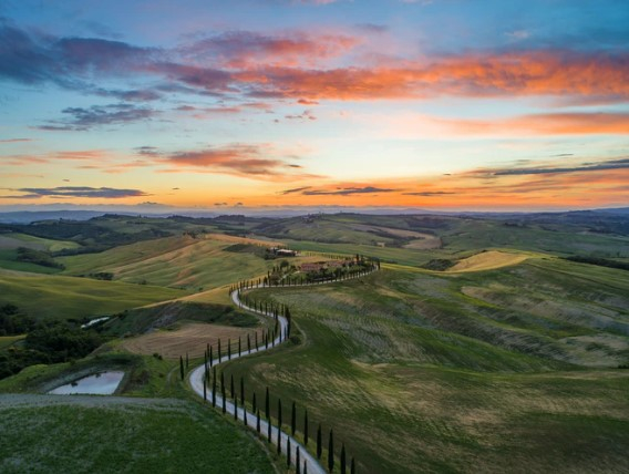 italy walking route