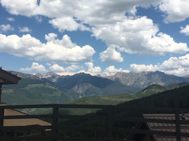 Mountains in Vail, CO