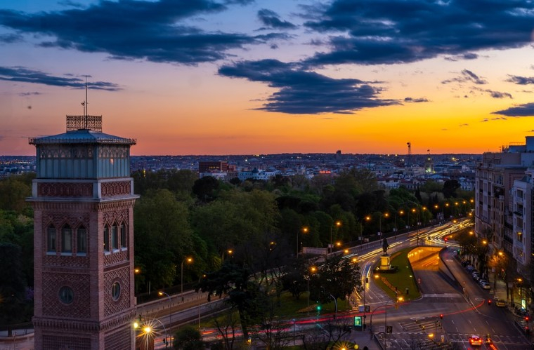 View of Madrid, Spain