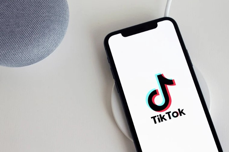 TikTok app on iphone