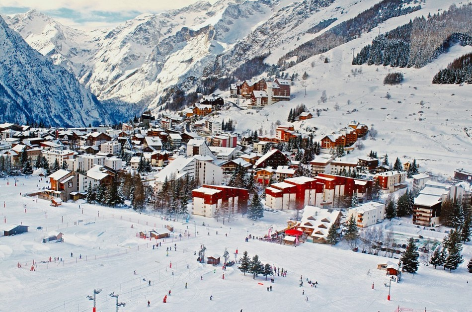 French ski resort