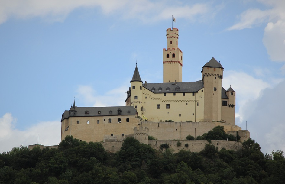 Marksburg Castle in Frankfurt