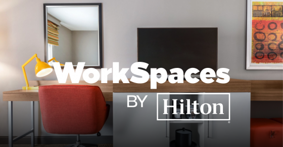 10k Hilton Honors Bonus Points When You “Cowork” at WorkSpaces by Hilton